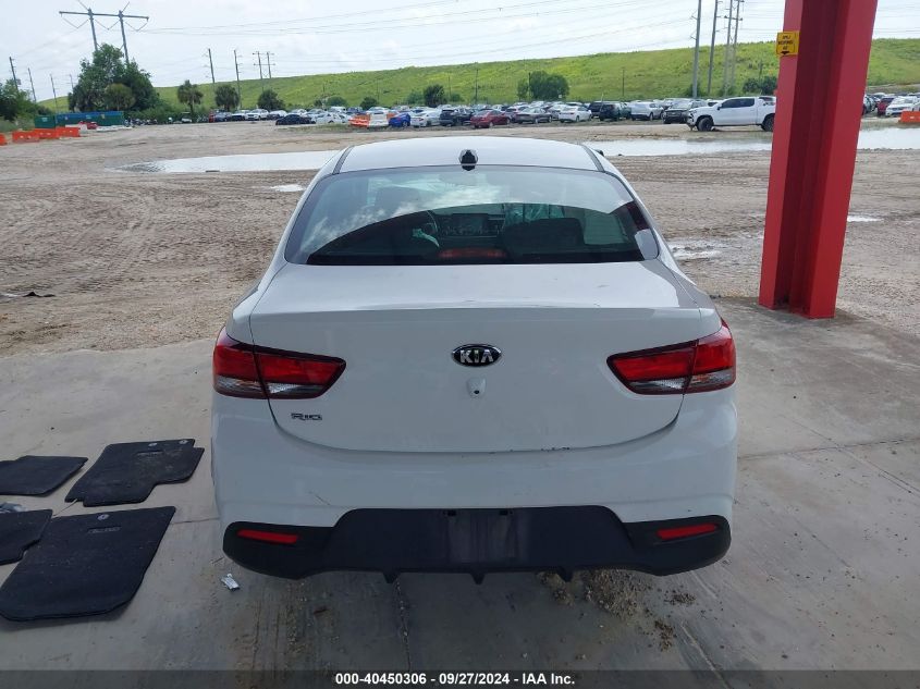 2020 Kia Rio Lx VIN: 3KPA24AD8LE279474 Lot: 40450306