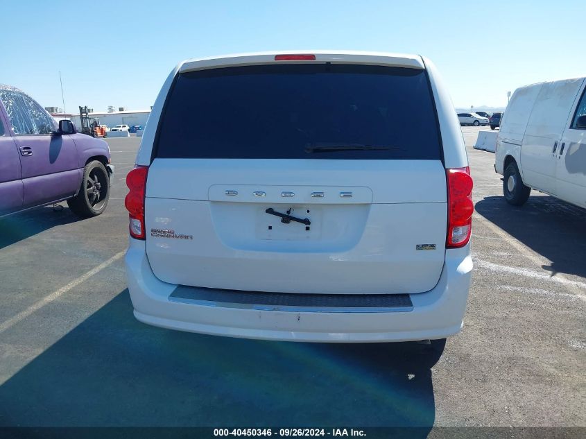 2014 Dodge Grand Caravan Avp/Se VIN: 2C4RDGBG2ER345400 Lot: 40450346