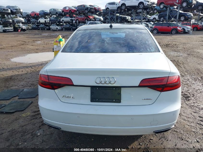 2017 Audi A8 L Quattro VIN: WAU44AFD4HN010127 Lot: 40450360