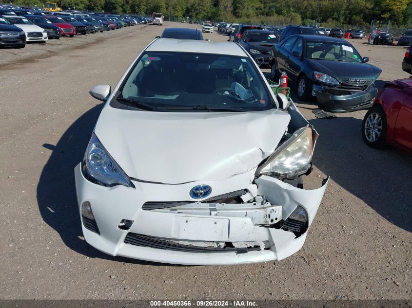 JTDKDTB30C1518842 2012 Toyota Prius C Two