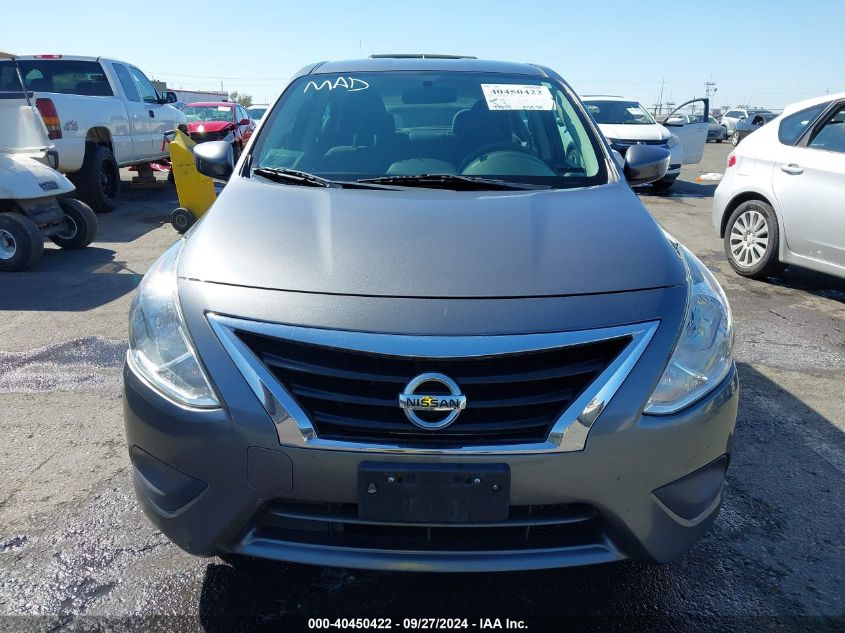 2019 Nissan Versa 1.6 Sv VIN: 3N1CN7AP0KL857656 Lot: 40450422