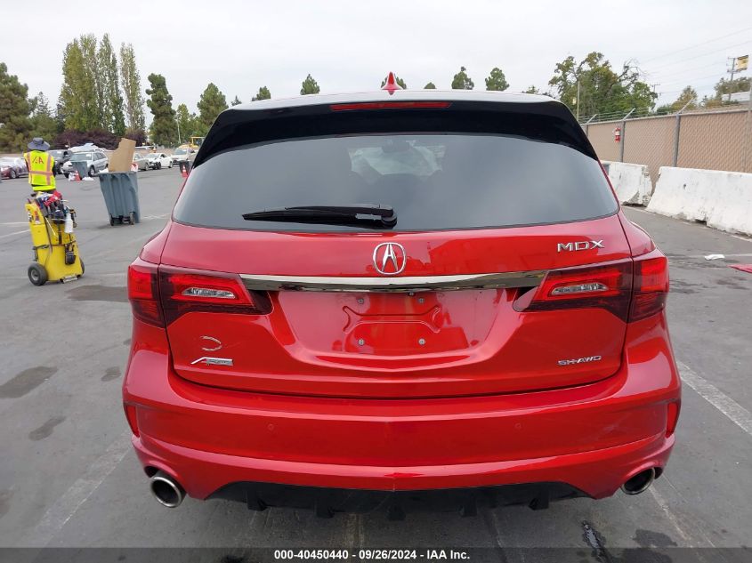 2019 Acura Mdx VIN: 5J8YD4H04KL013307 Lot: 40450440