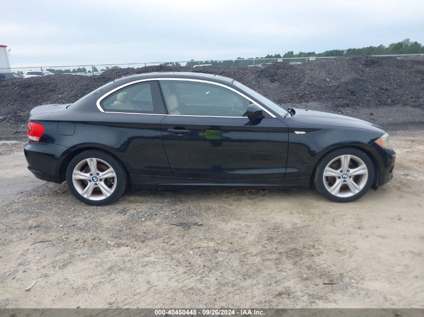 WBAUP7C52DVP25411 2013 BMW 128I I