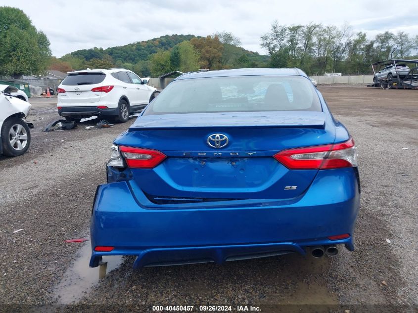 2018 Toyota Camry Se VIN: 4T1B11HK6JU121851 Lot: 40450457