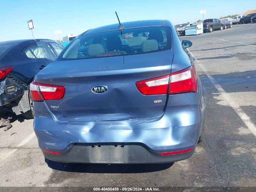 2016 Kia Rio Lx VIN: KNADM4A32G6692014 Lot: 40450459