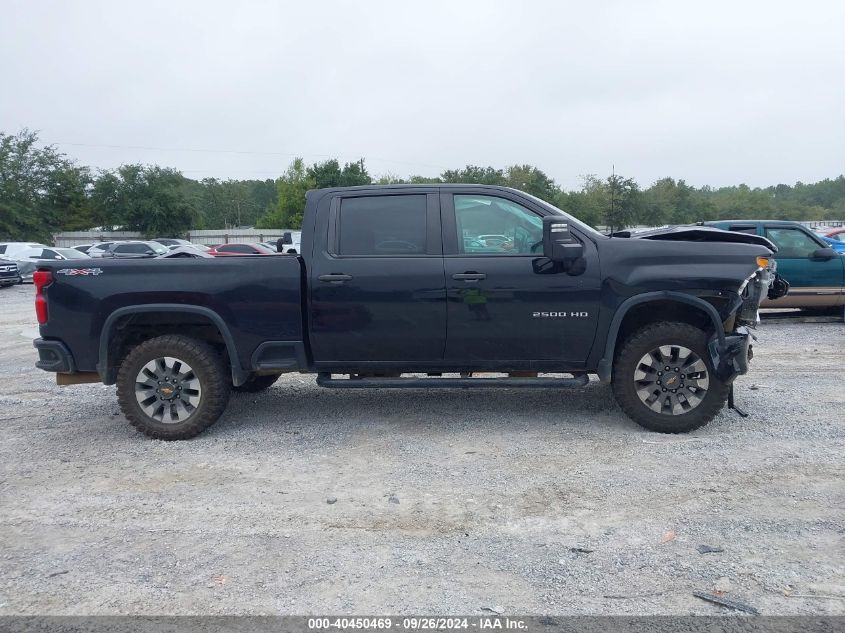 2022 Chevrolet Silverado 2500Hd 4Wd Standard Bed Custom VIN: 2GC4YMEY9N1205635 Lot: 40450469