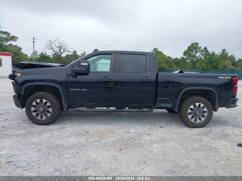 2022 Chevrolet Silverado 2500Hd 4Wd Standard Bed Custom VIN: 2GC4YMEY9N1205635 Lot: 40450469