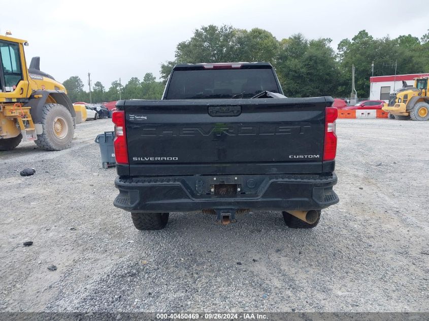 2022 Chevrolet Silverado 2500Hd 4Wd Standard Bed Custom VIN: 2GC4YMEY9N1205635 Lot: 40450469