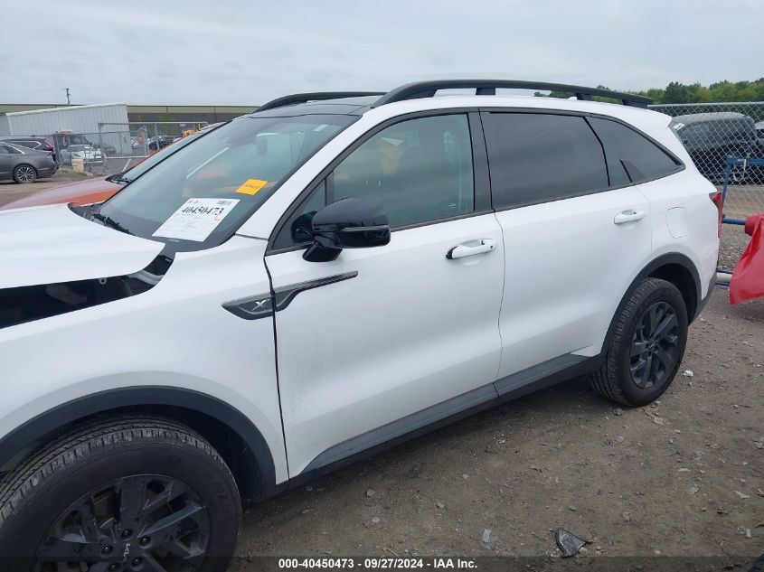 2022 Kia Sorento X-Line S VIN: 5XYRLDLC3NG078656 Lot: 40450473