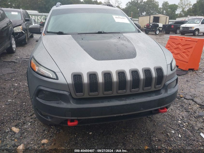 2014 Jeep Cherokee Trailhawk VIN: 1C4PJMBS6EW161376 Lot: 40450487