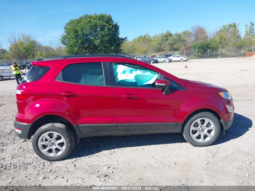 2018 Ford Ecosport Se VIN: MAJ6P1UL4JC174868 Lot: 40450497