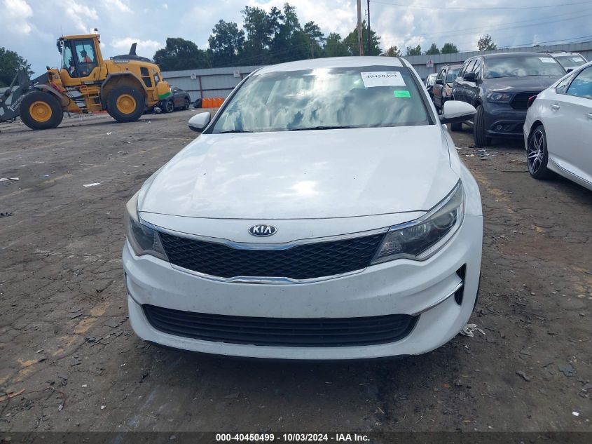 2018 Kia Optima Lx VIN: 5XXGT4L36JG234596 Lot: 40450499