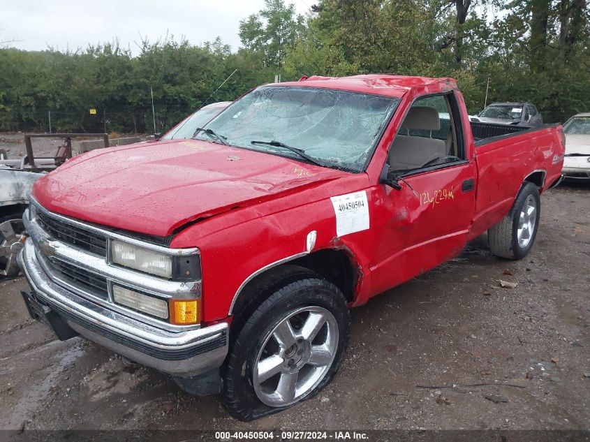 1996 Chevrolet Gmt-400 K1500 VIN: 1GCEK14R3TZ137691 Lot: 40450504