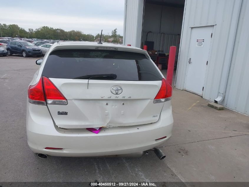 2009 Toyota Venza Base V6 VIN: 4T3BK11A69U024408 Lot: 40450512