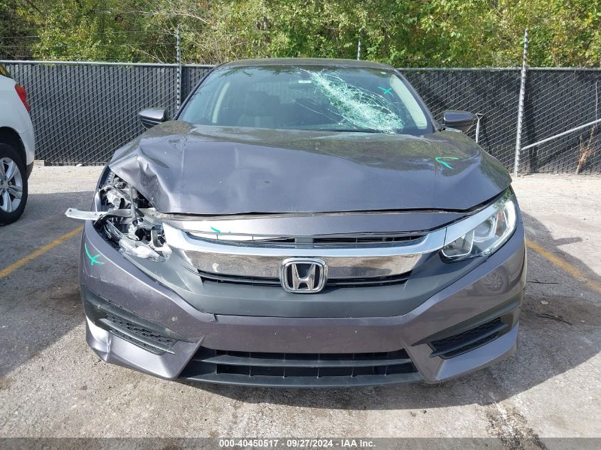 2018 Honda Civic Lx VIN: 19XFC2F56JE034291 Lot: 40450517