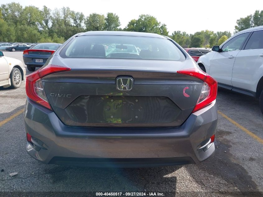 2018 Honda Civic Lx VIN: 19XFC2F56JE034291 Lot: 40450517