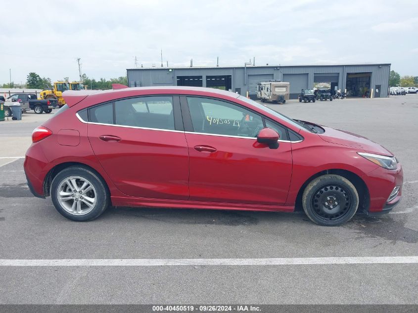 2018 Chevrolet Cruze Lt Auto VIN: 3G1BE6SM6JS550674 Lot: 40450519