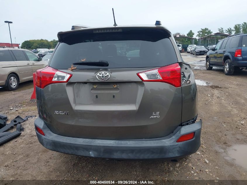 2015 Toyota Rav4 Le VIN: JTMBFREV6FD142273 Lot: 40450534