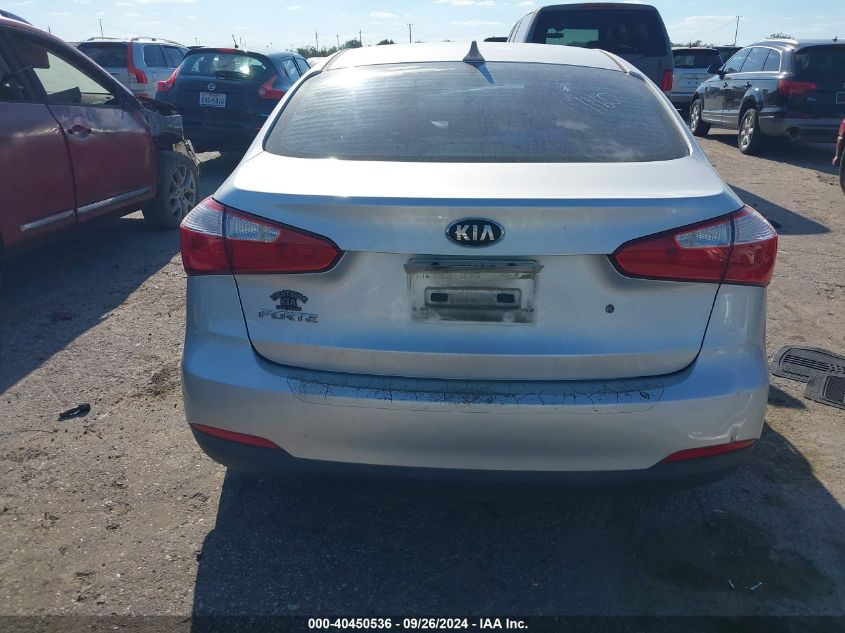 2014 Kia Forte Lx VIN: KNAFK4A64E5141160 Lot: 40450536