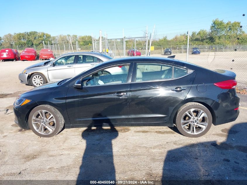 2017 Hyundai Elantra Limited VIN: 5NPD84LF8HH048863 Lot: 40450540