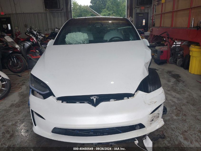 2023 Tesla Model X Dual Motor All-Wheel Drive/Standard Range VIN: 7SAXCBE53PF404379 Lot: 40450549