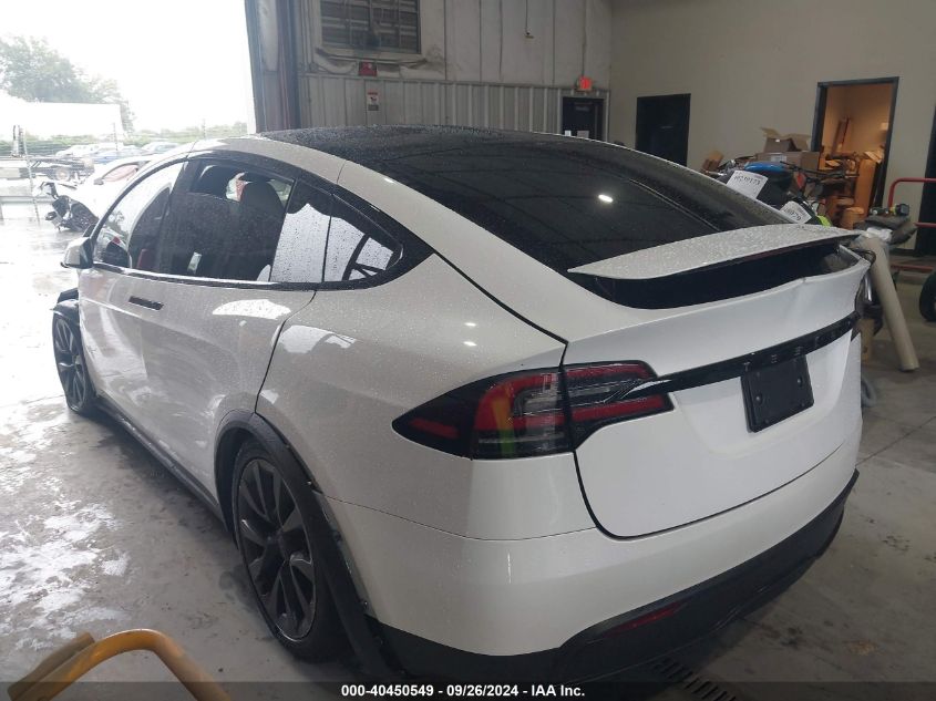 2023 Tesla Model X Dual Motor All-Wheel Drive/Standard Range VIN: 7SAXCBE53PF404379 Lot: 40450549