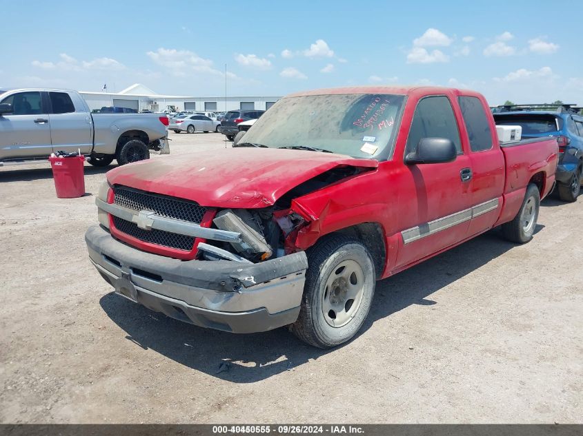 2003 Chevrolet Silverado 1500 VIN: 2GCEC19V831215409 Lot: 40450555