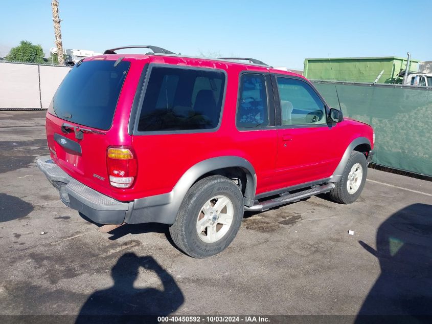 1998 Ford Explorer Sport VIN: 1FMYU22E5WUD00478 Lot: 40450592