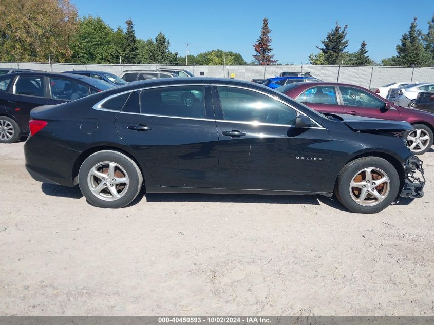 2017 Chevrolet Malibu Ls VIN: 1G1ZB5ST7HF243442 Lot: 40450593