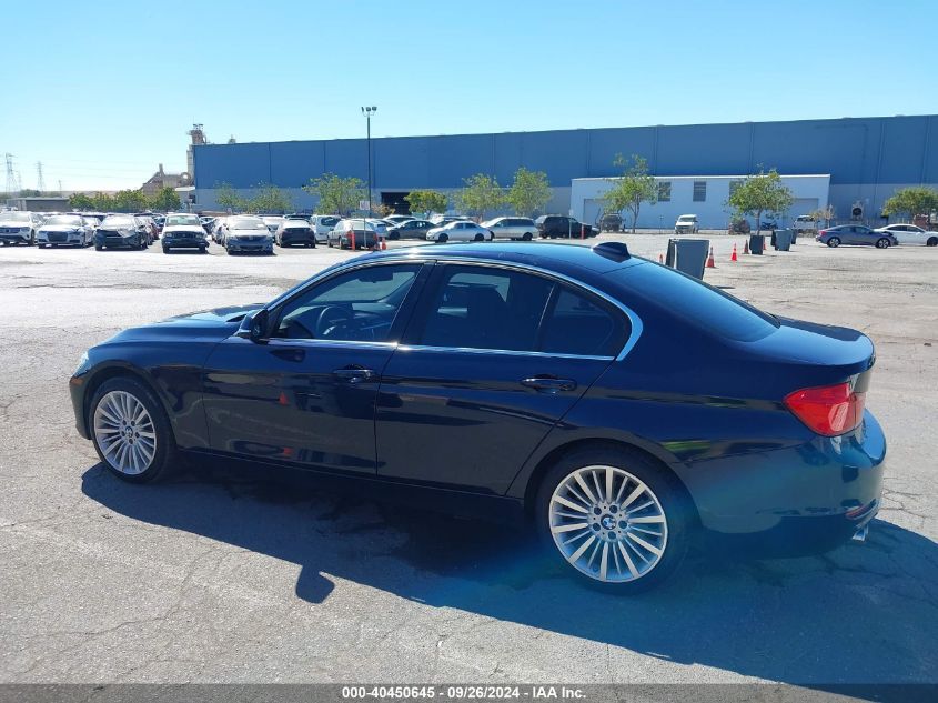 2015 BMW 328I VIN: WBA3C1C53FP851921 Lot: 40450645