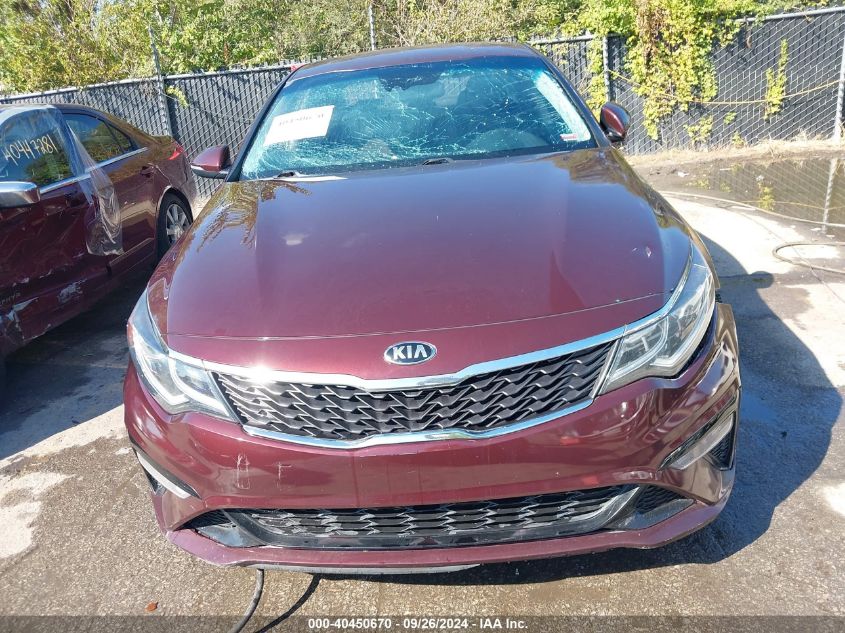 2020 Kia Optima Lx VIN: 5XXGT4L3XLG380616 Lot: 40450670