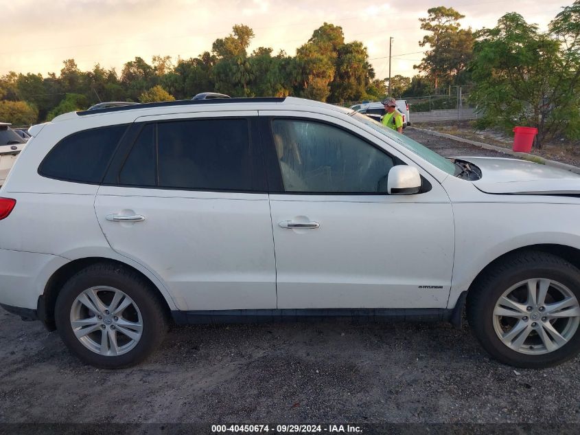 2010 Hyundai Santa Fe Limited VIN: 5NMSK3AB2AH374034 Lot: 40450674