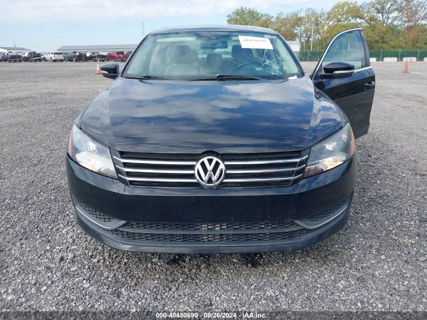 1VWBH7A38DC079681 2013 Volkswagen Passat Se