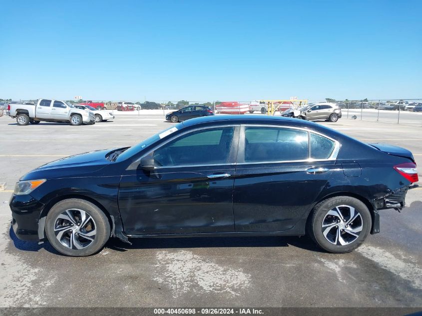 2017 Honda Accord Lx VIN: 1HGCR2F32HA142356 Lot: 40450698