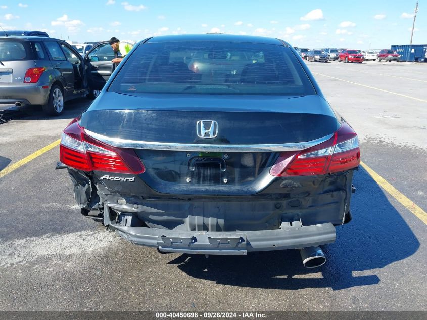 2017 Honda Accord Lx VIN: 1HGCR2F32HA142356 Lot: 40450698