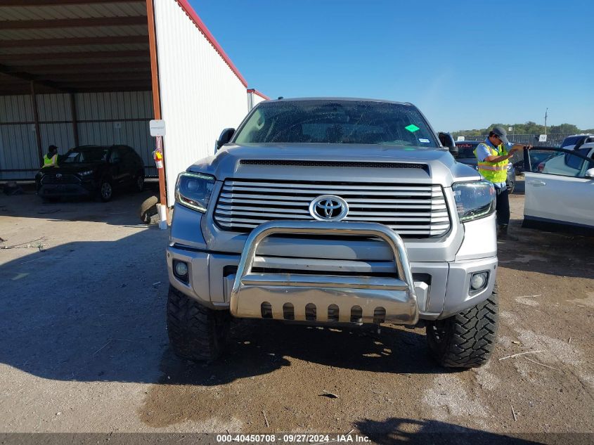 2014 Toyota Tundra Crewmax Platinum/Crewmax VIN: 5TFGY5F19EX149400 Lot: 40450708