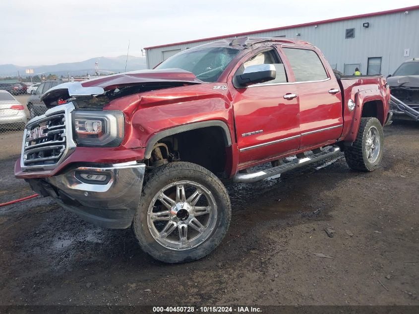 2016 GMC Sierra 1500 Slt VIN: 3GTU2NEC9GG364192 Lot: 40450728