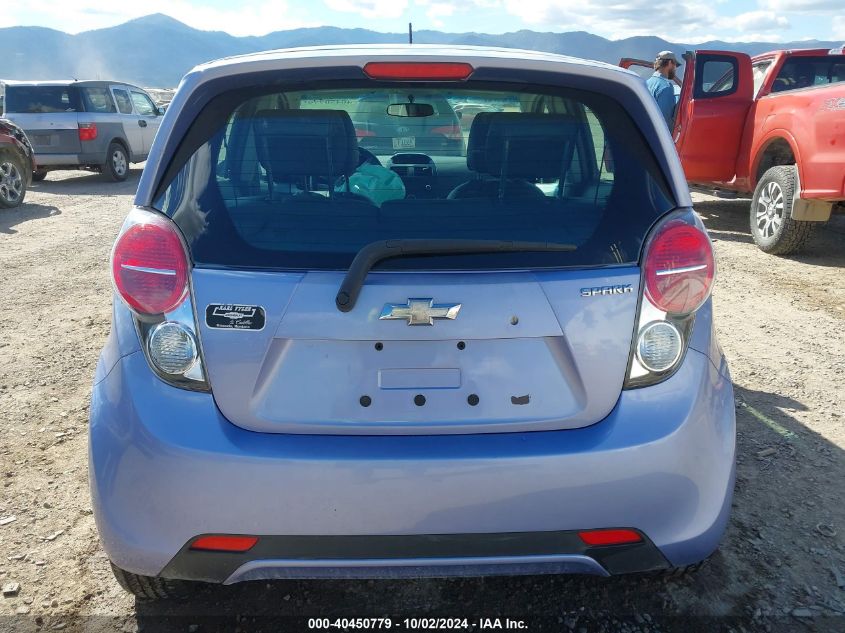 2014 Chevrolet Spark Ls Auto VIN: KL8CB6S91EC586891 Lot: 40450779