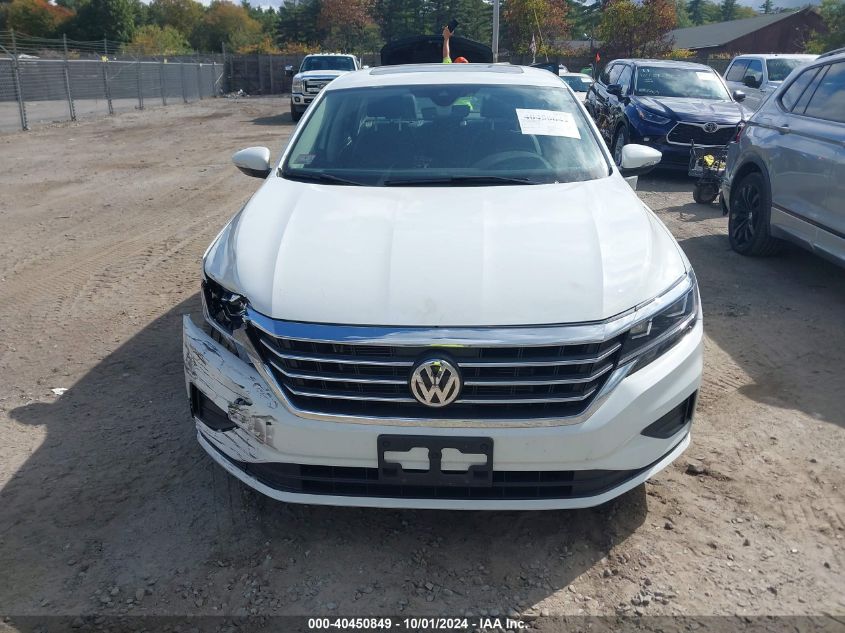 1VWSA7A3XMC016800 2021 Volkswagen Passat 2.0T Se