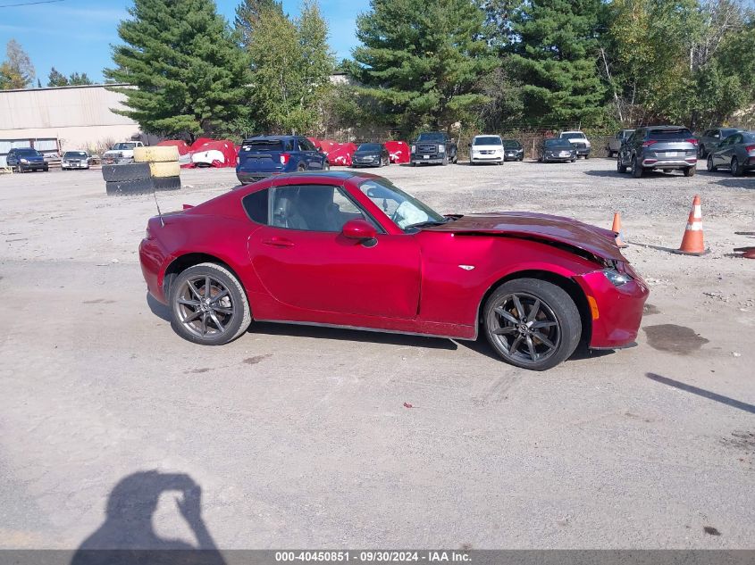 2019 Mazda Mx-5 Miata Rf Grand Touring VIN: JM1NDAM76K0310552 Lot: 40450851