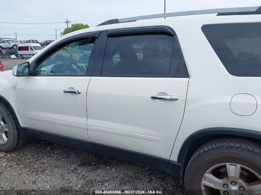 1GKKVPED9CJ395894 2012 GMC Acadia Sle