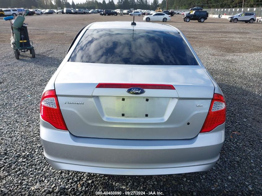 2012 Ford Fusion Se VIN: 3FAHP0HA7CR430209 Lot: 40450890