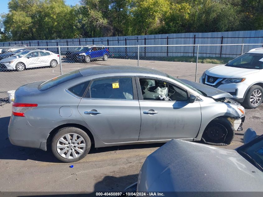 3N1AB7AP5EL620763 2014 Nissan Sentra S