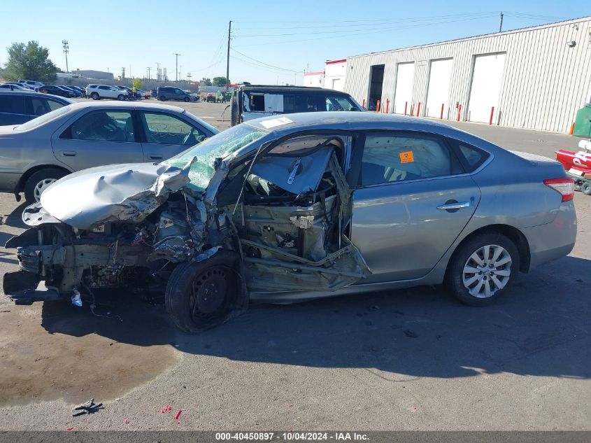 3N1AB7AP5EL620763 2014 Nissan Sentra S