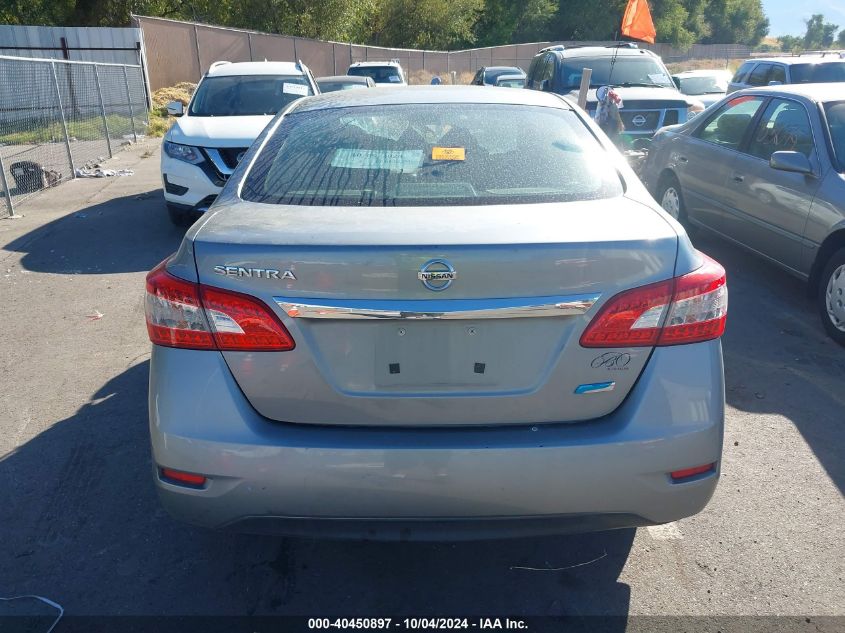 3N1AB7AP5EL620763 2014 Nissan Sentra S