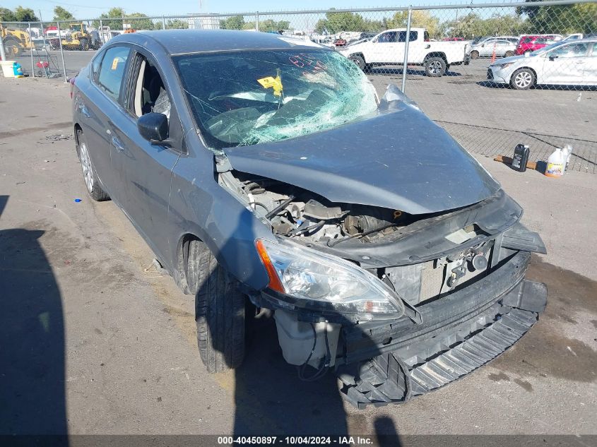 3N1AB7AP5EL620763 2014 Nissan Sentra S