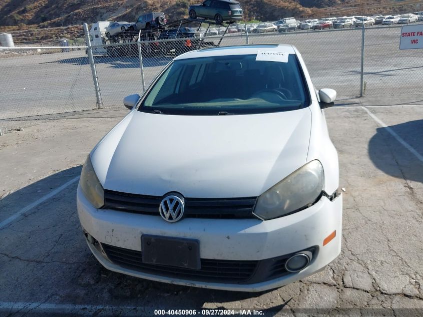 2013 Volkswagen Golf 2.0L Tdi 4-Door VIN: WVWDM7AJ9DW087079 Lot: 40450906