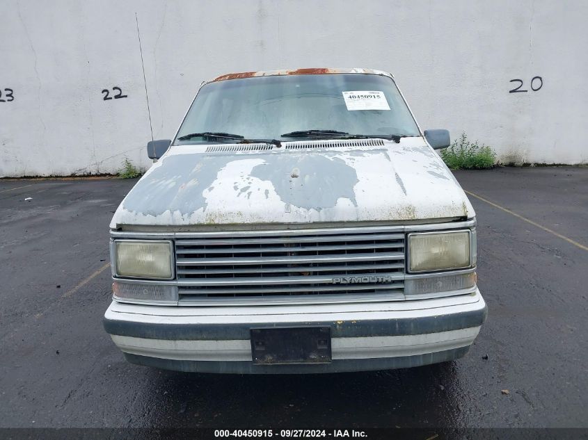 1990 Plymouth Grand Voyager Le VIN: 1P4GH54R5LX237345 Lot: 40450915