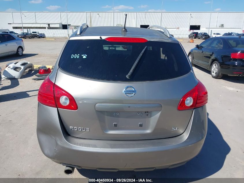 2010 Nissan Rogue Sl VIN: JN8AS5MT7AW026999 Lot: 40450934