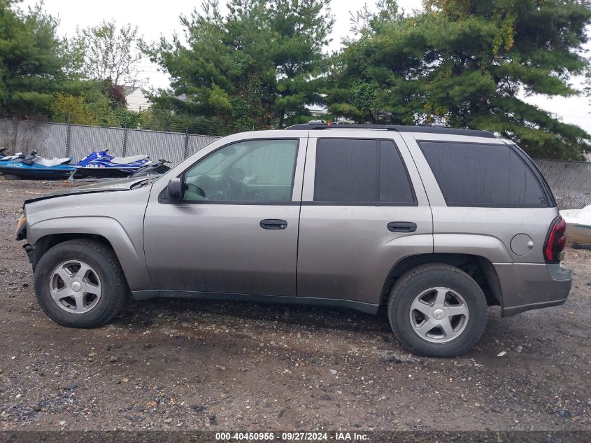 2006 Chevrolet Trailblazer Ls VIN: 1GNDT13SX62109789 Lot: 40450955